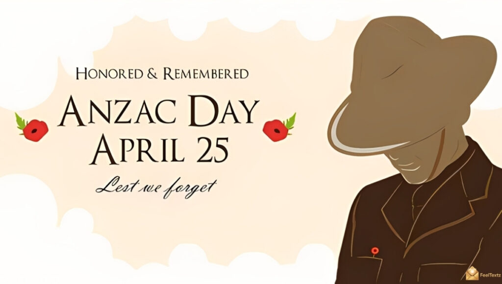 Short Anzac Day Quotes for Cards & Texts