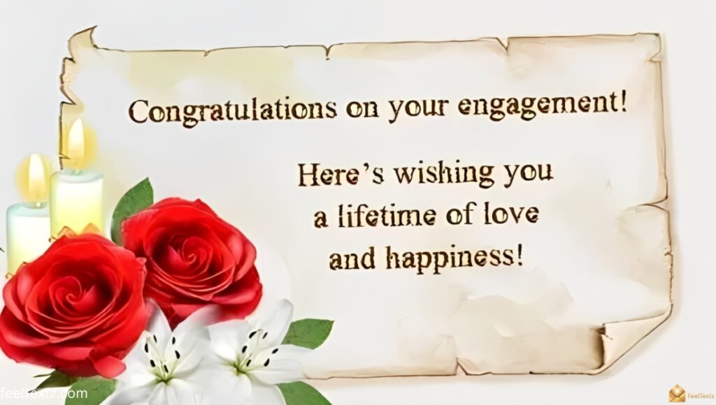 Short Engagement Wishes