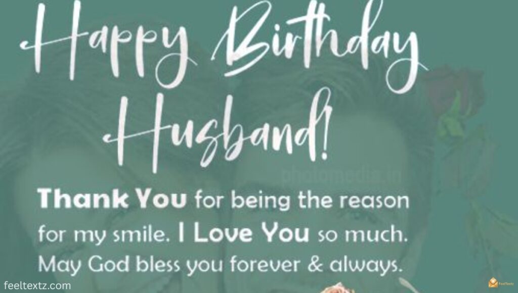 Short Happy Birthday Message to Husband