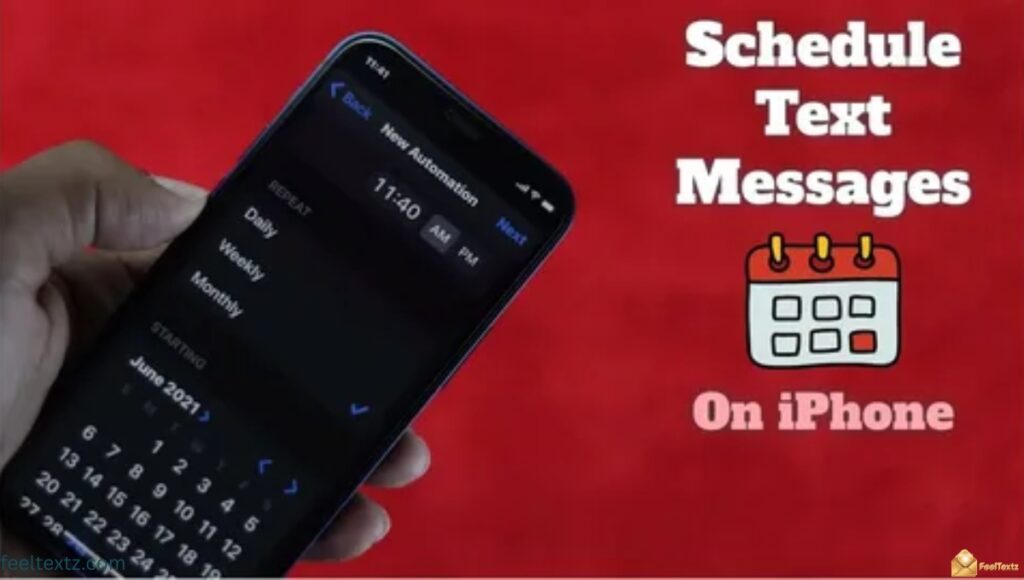 How to Schedule a Text Message on iPhone