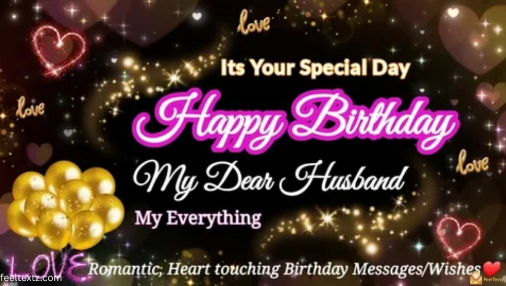 Touching Birthday Message for Husband and Father