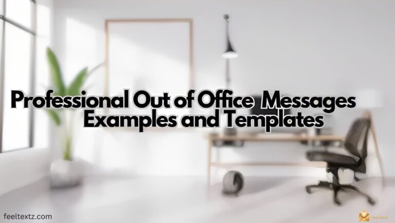Professional Out of Office Message Examples for Every Situation