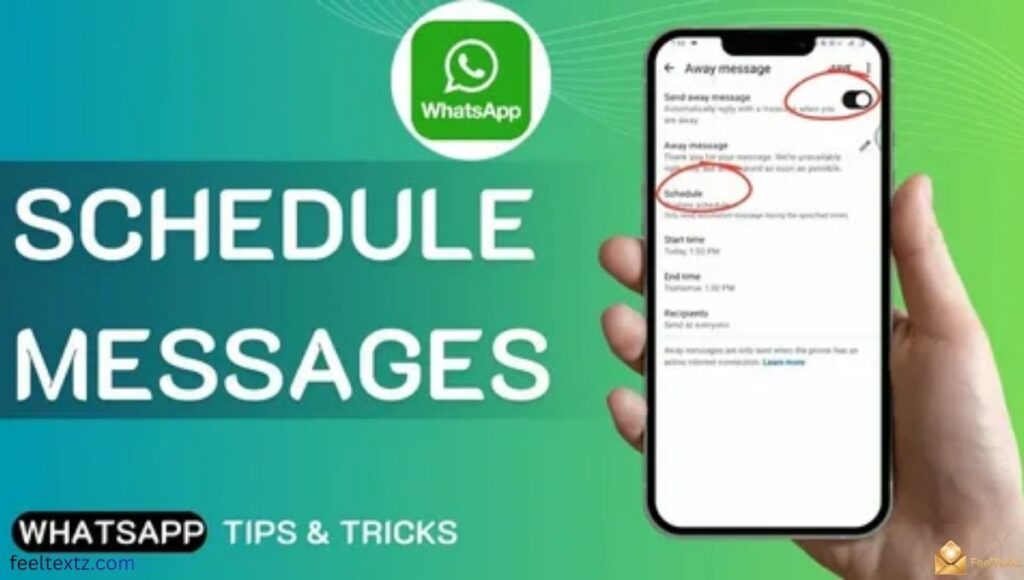 WhatsApp Business Schedule Message for Teams & Sales