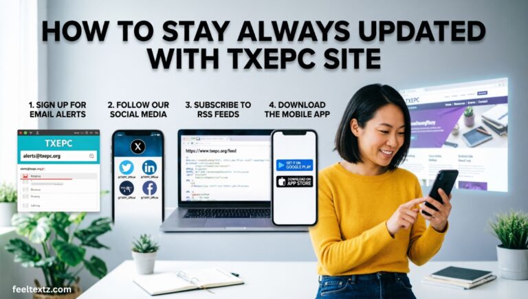How to Stay Always Updated With TXEPC Site